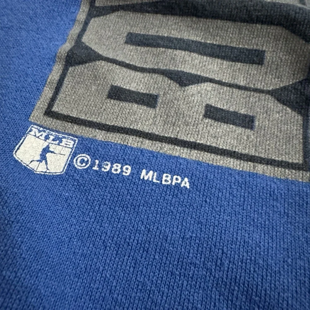 Vintage Chicago‎ Cubs Sweatshirt Mens XL Blue Nutmeg Don Zimmer Crewneck 1989